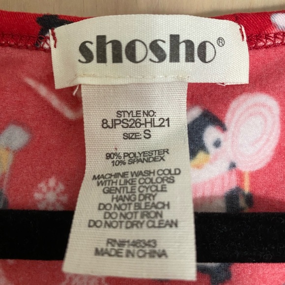 Red penguin onesie size small - Picture 3 of 3